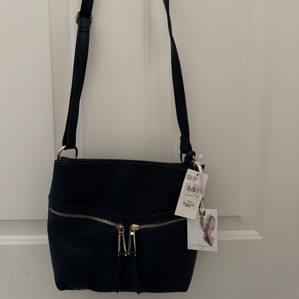 Jessica Simpson Classic Black Crossbody Bag